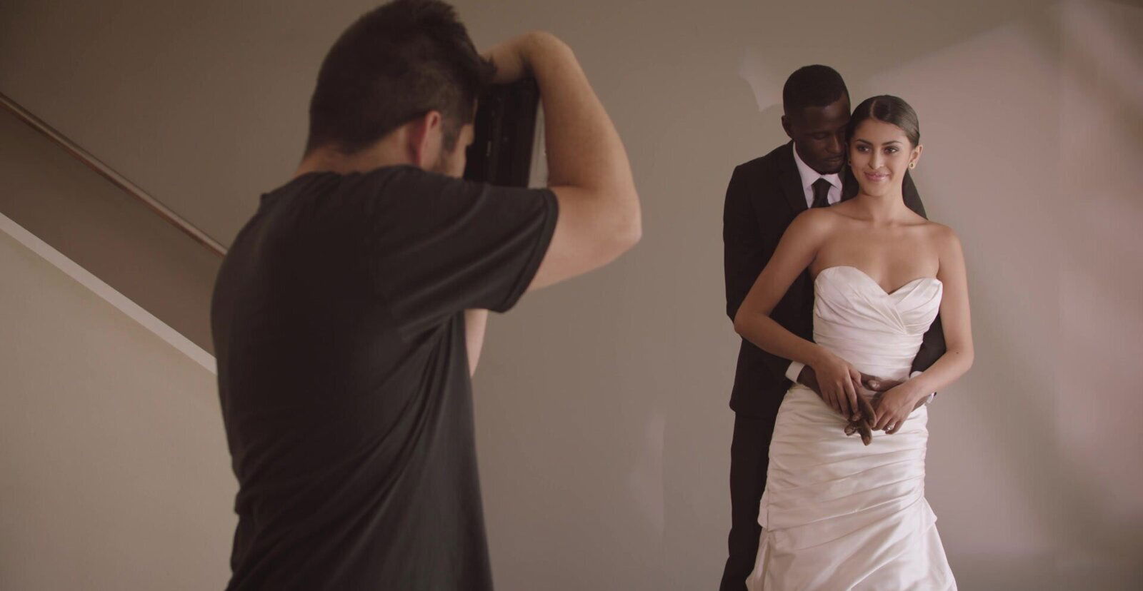 stunning bride, Sophia Leone, rides massive black with incredible passion.