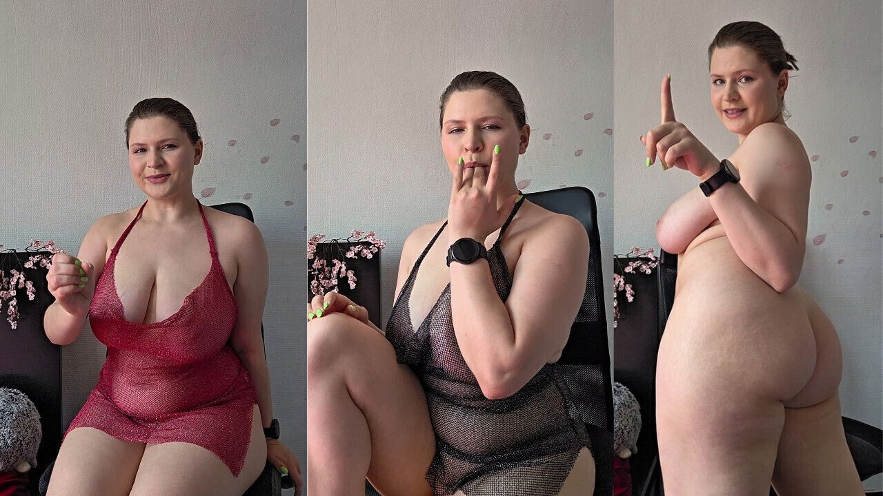 Dominant Slutty Sheer Outfits, Boobs Tease