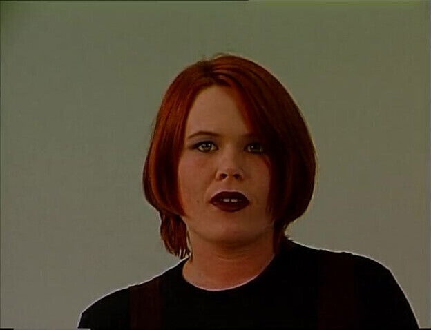 Redhead teen with nipples teasing camera casting