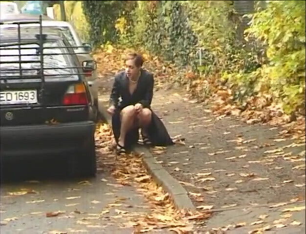 Sexy girl gets fucked after blowjob inside delivery