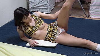 Slim Japanese Shizuka Showing Panties