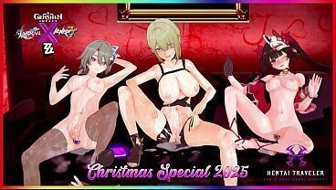 Pussyverse: Deflowering before Christmas Christmas special Part (Evelyn, Vita, Sparkle)