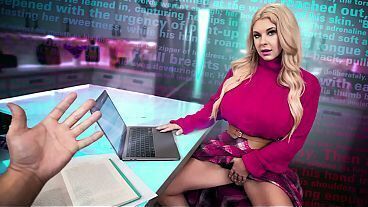 MILF Falls Erotic Writer Step Son- Destiny James, Austin Pierce