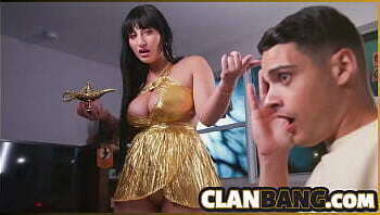 Arabian Princess With Genie Lamp House Party