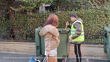 homeless helped elite milf carry suitcase fucked her!