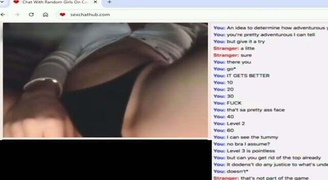 Amazing sexchat with random cutie