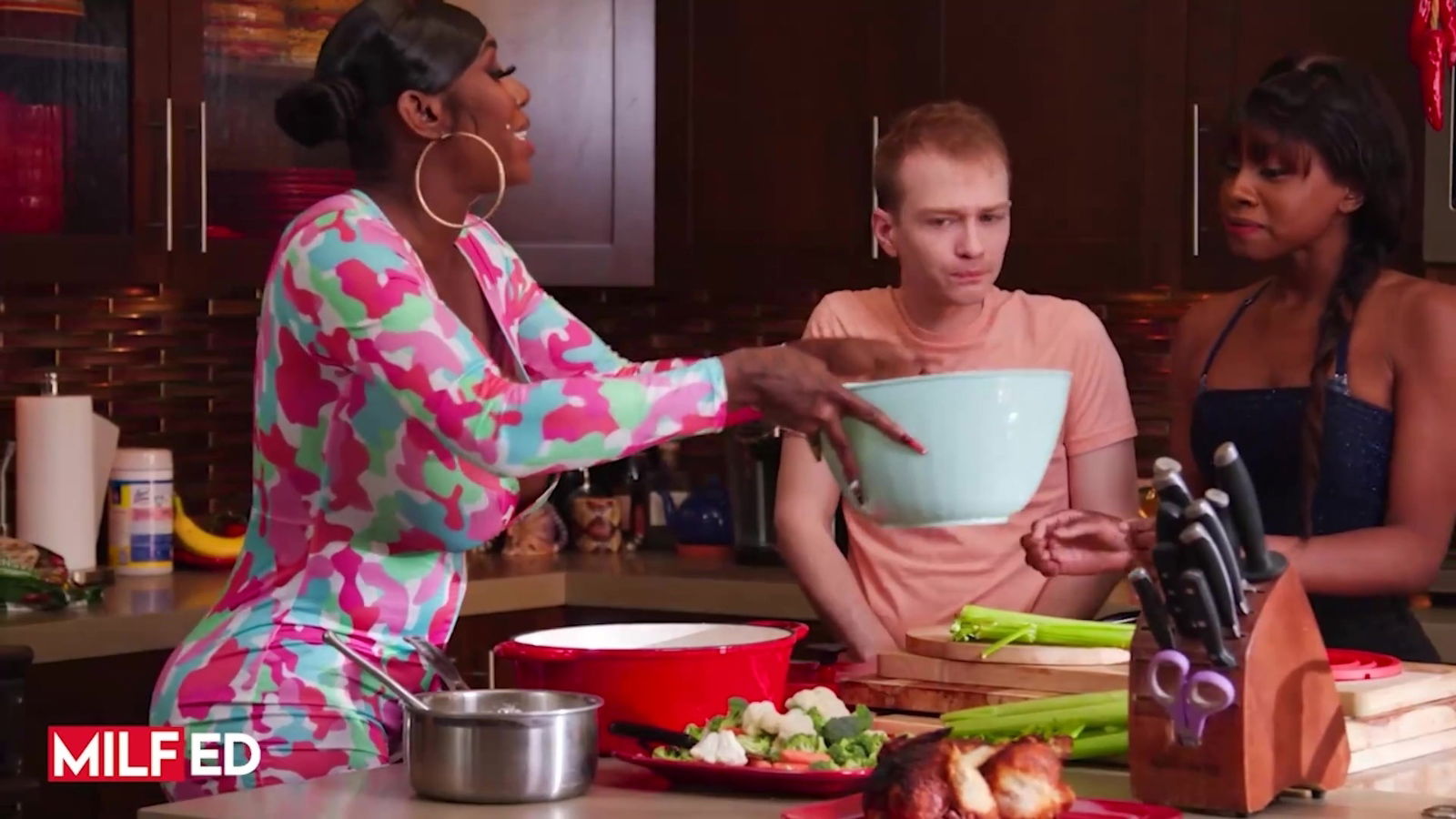 Stepmom's best frined getting taste white