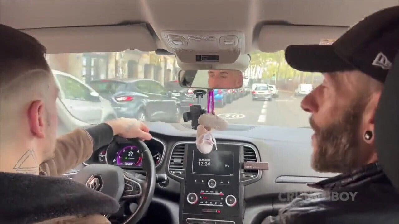 Nath fucked leather Stepdaddy