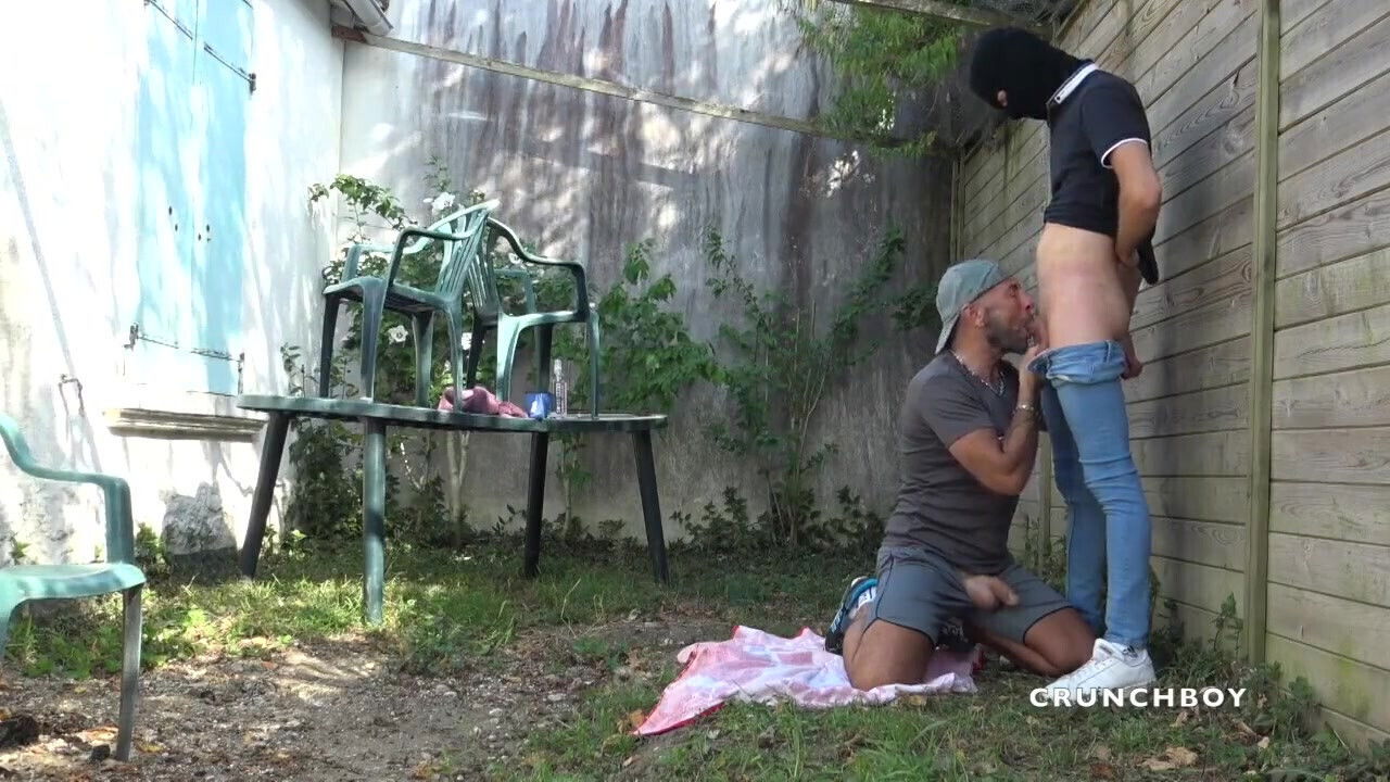 Fucked straight curious outdoor