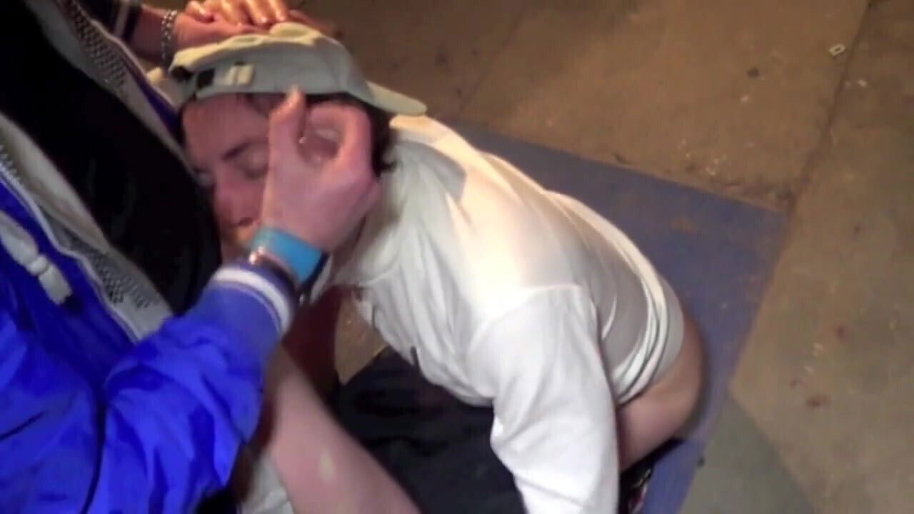 Slut fucked straight bets friend Malik