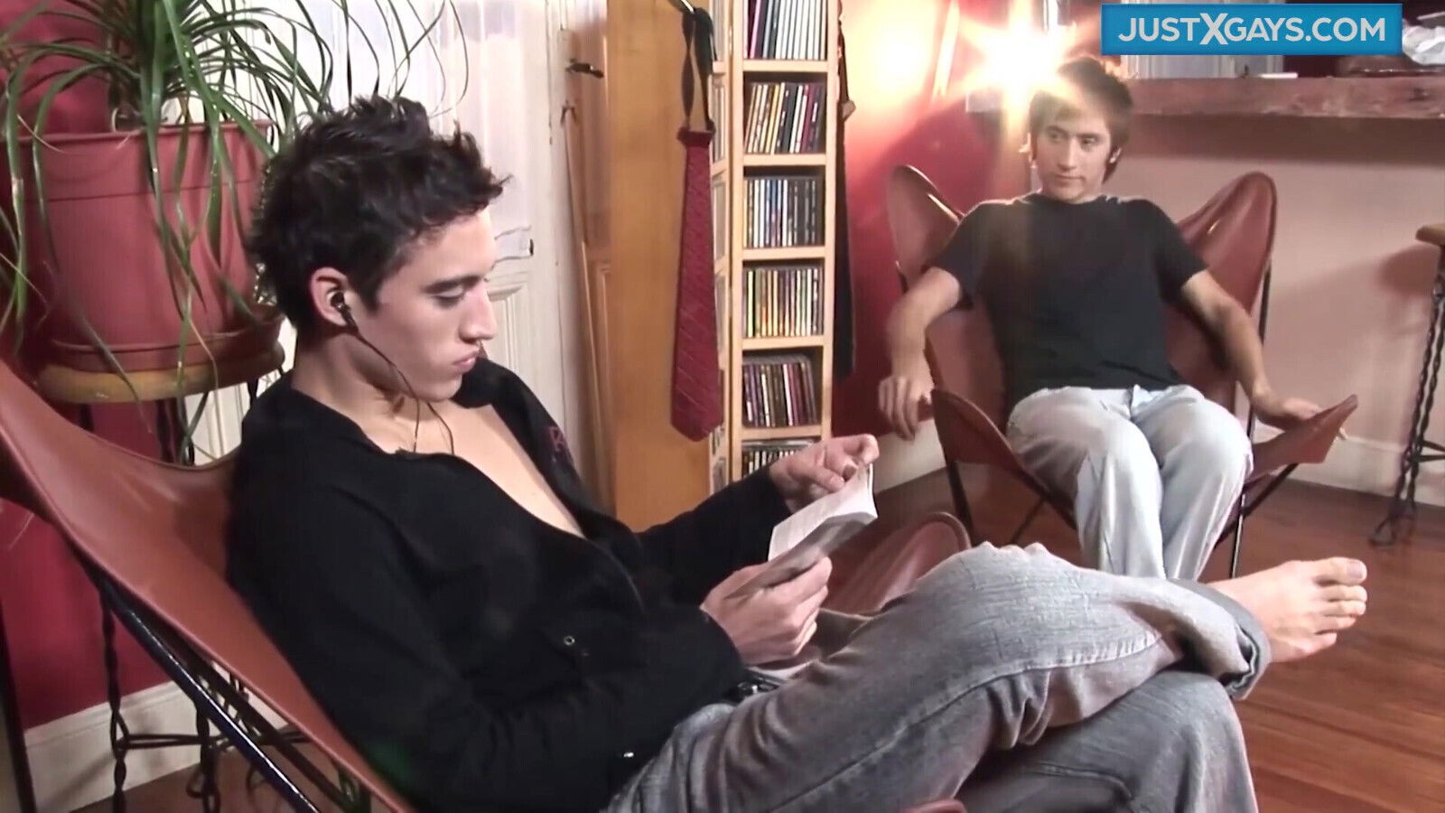 Ridden through living room