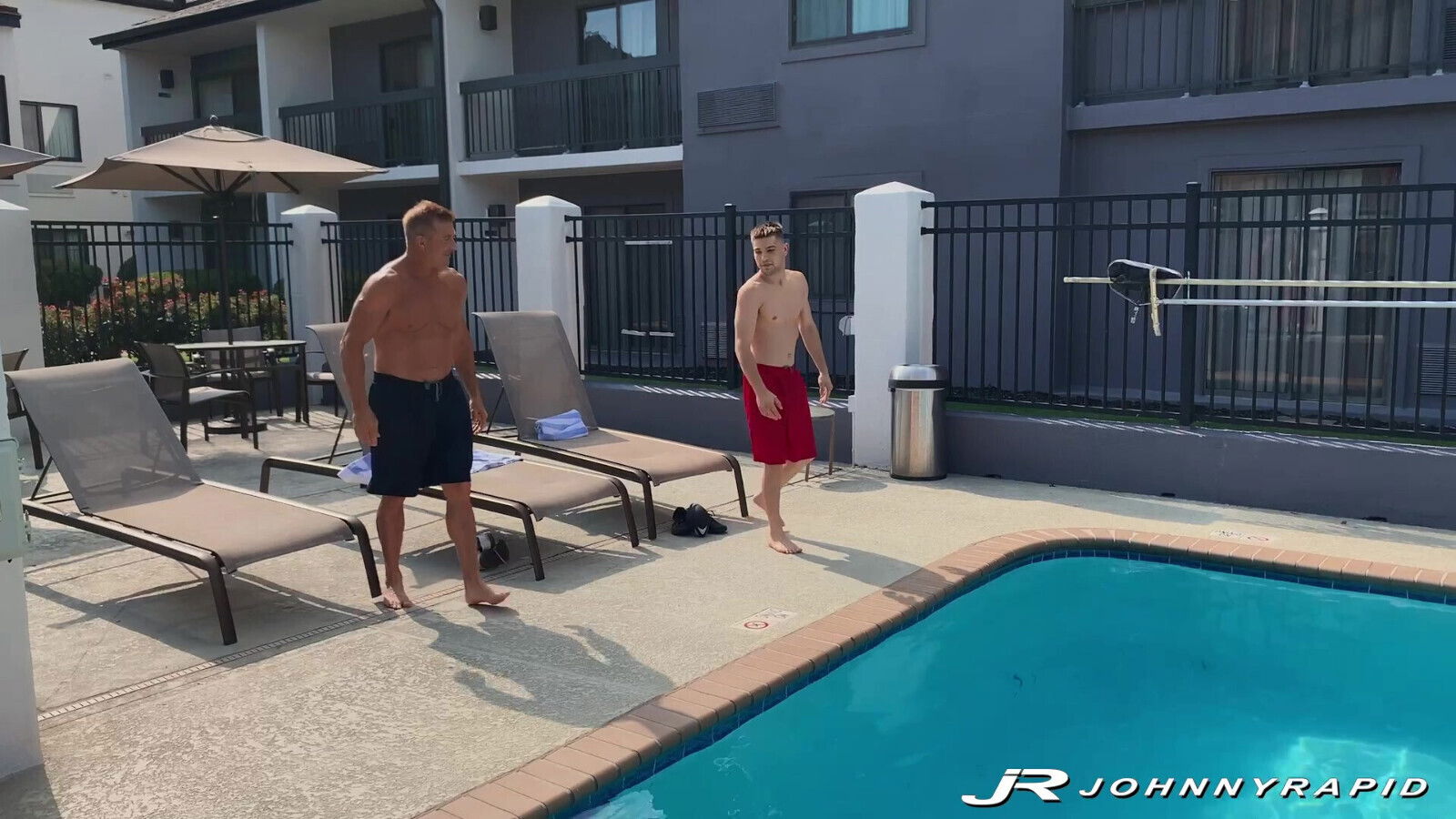 JohnnyRapid Johnny Rapid Rides Muscled Coach Matthew Figatas Hard Bare