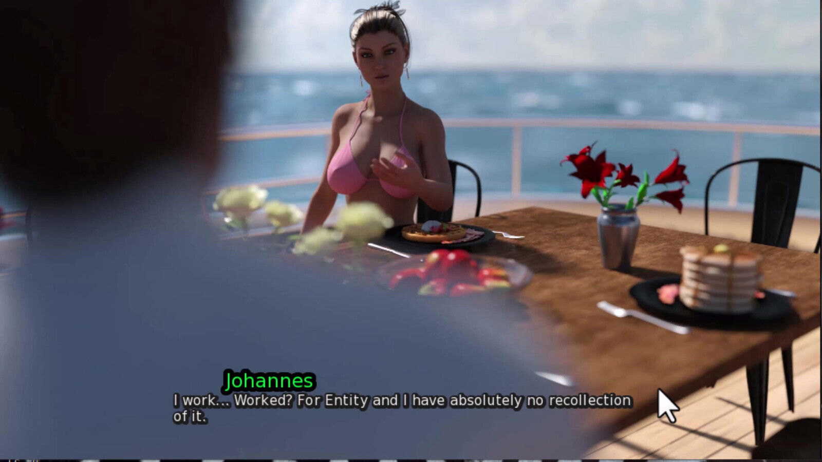 Lewd Island nice yacht