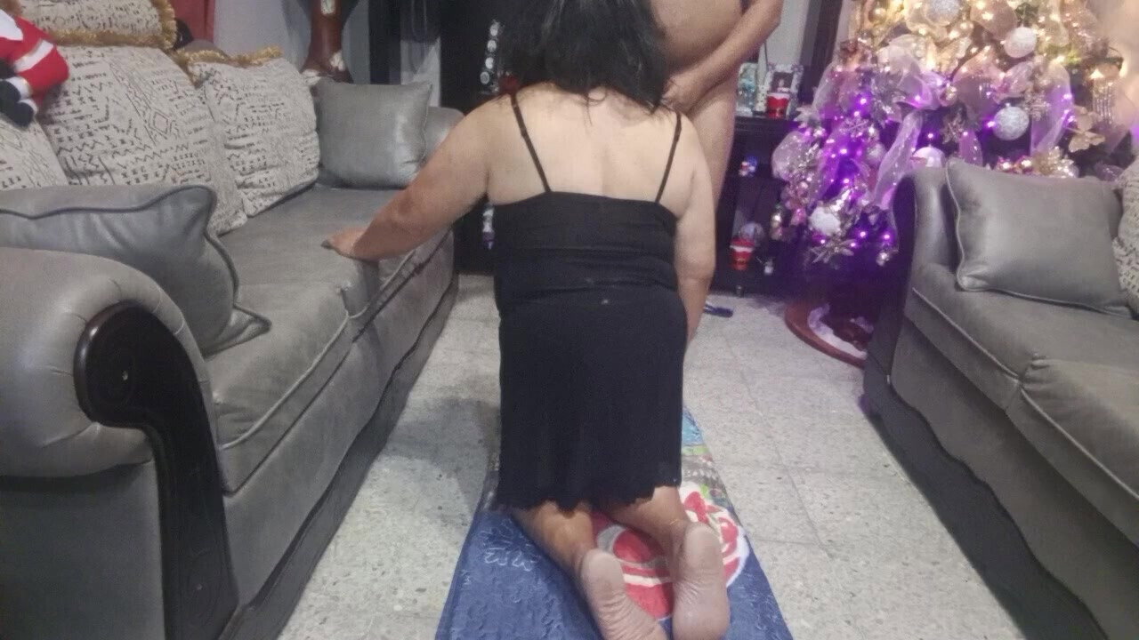 neighbor's grandma gives great blowjob