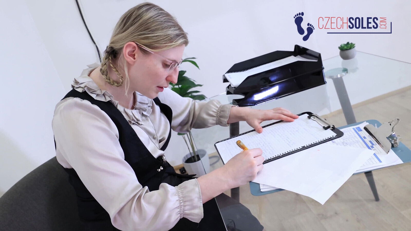 Office Stinky Pantyhose From Boots