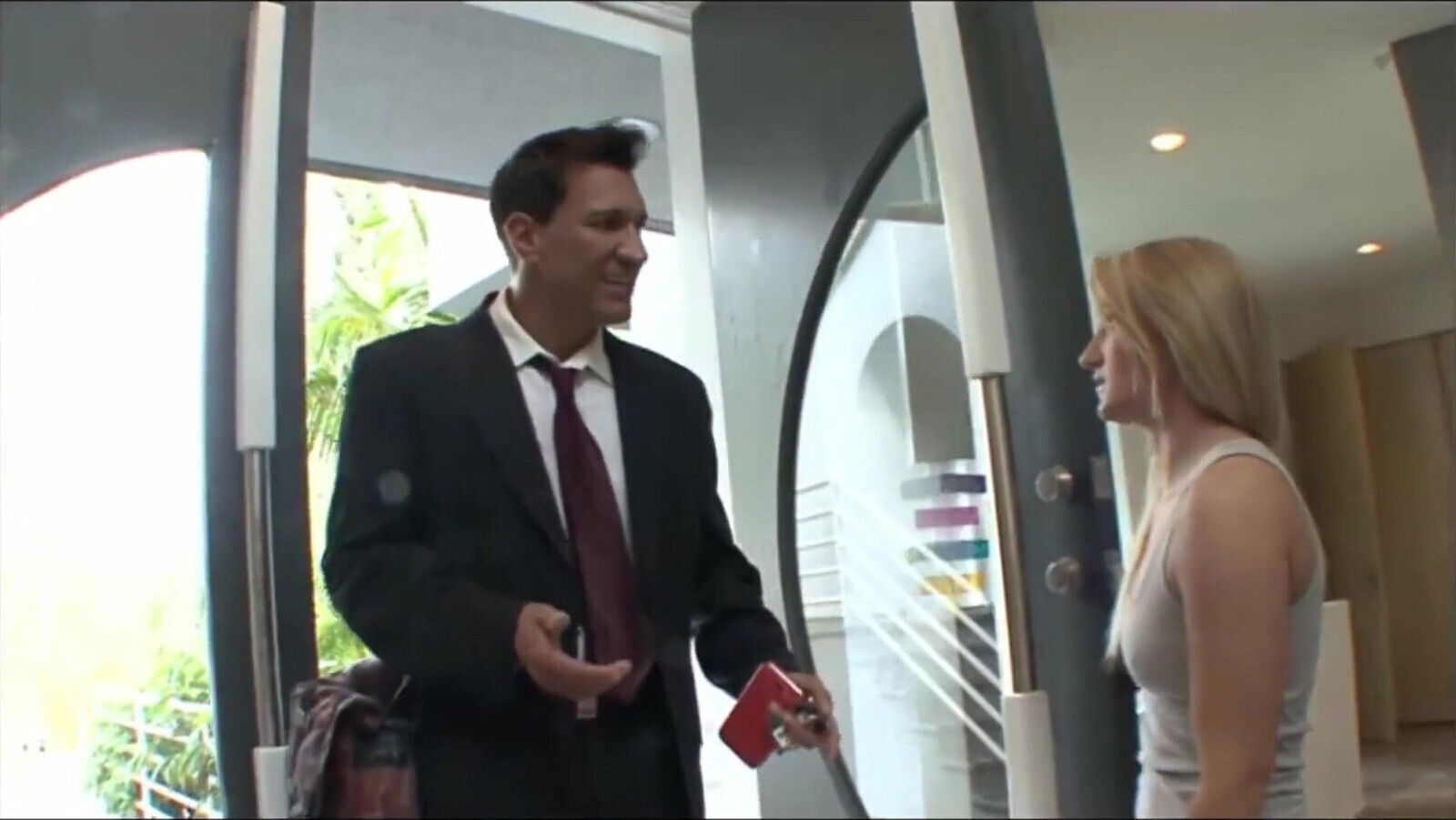 Blonde Banged From Behind