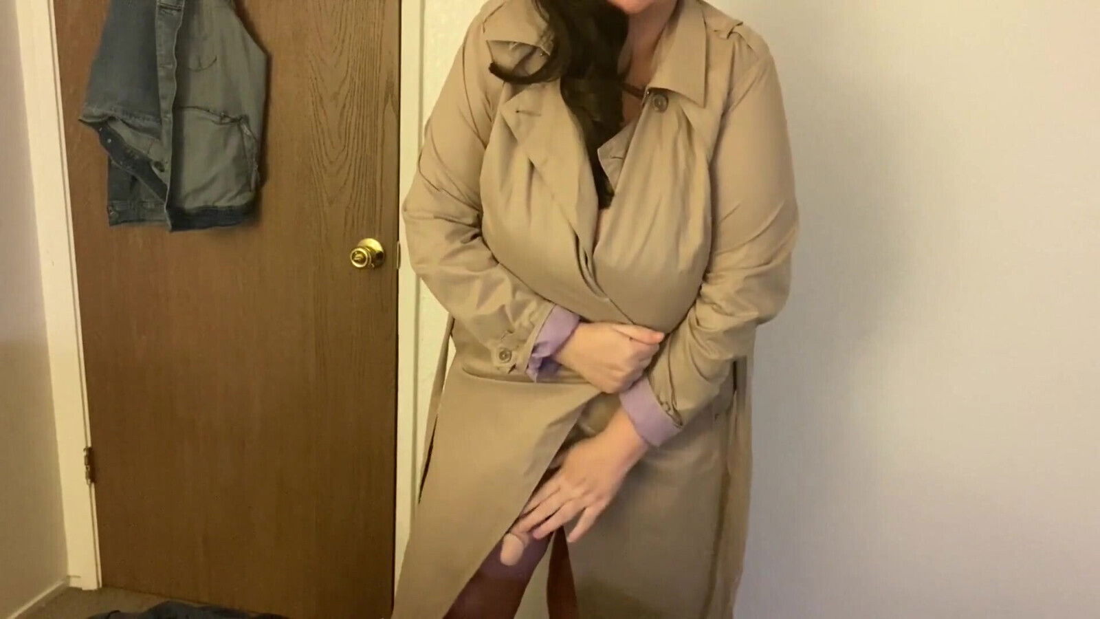 stepmom wears strap custom