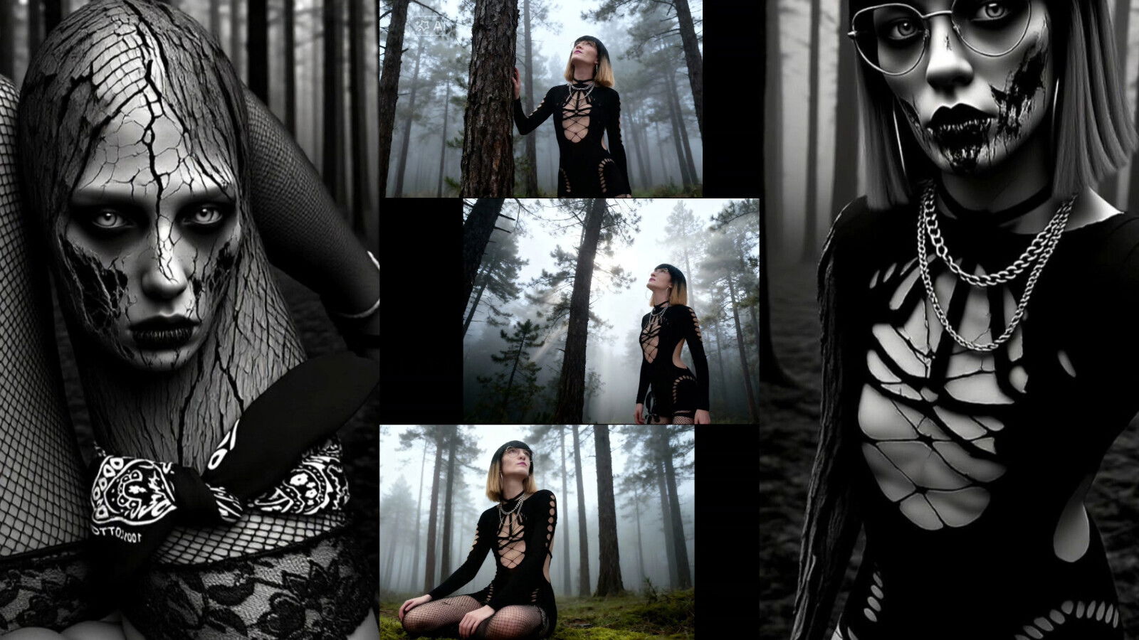 Folles Exhibit Forest Senart, Very Late Night