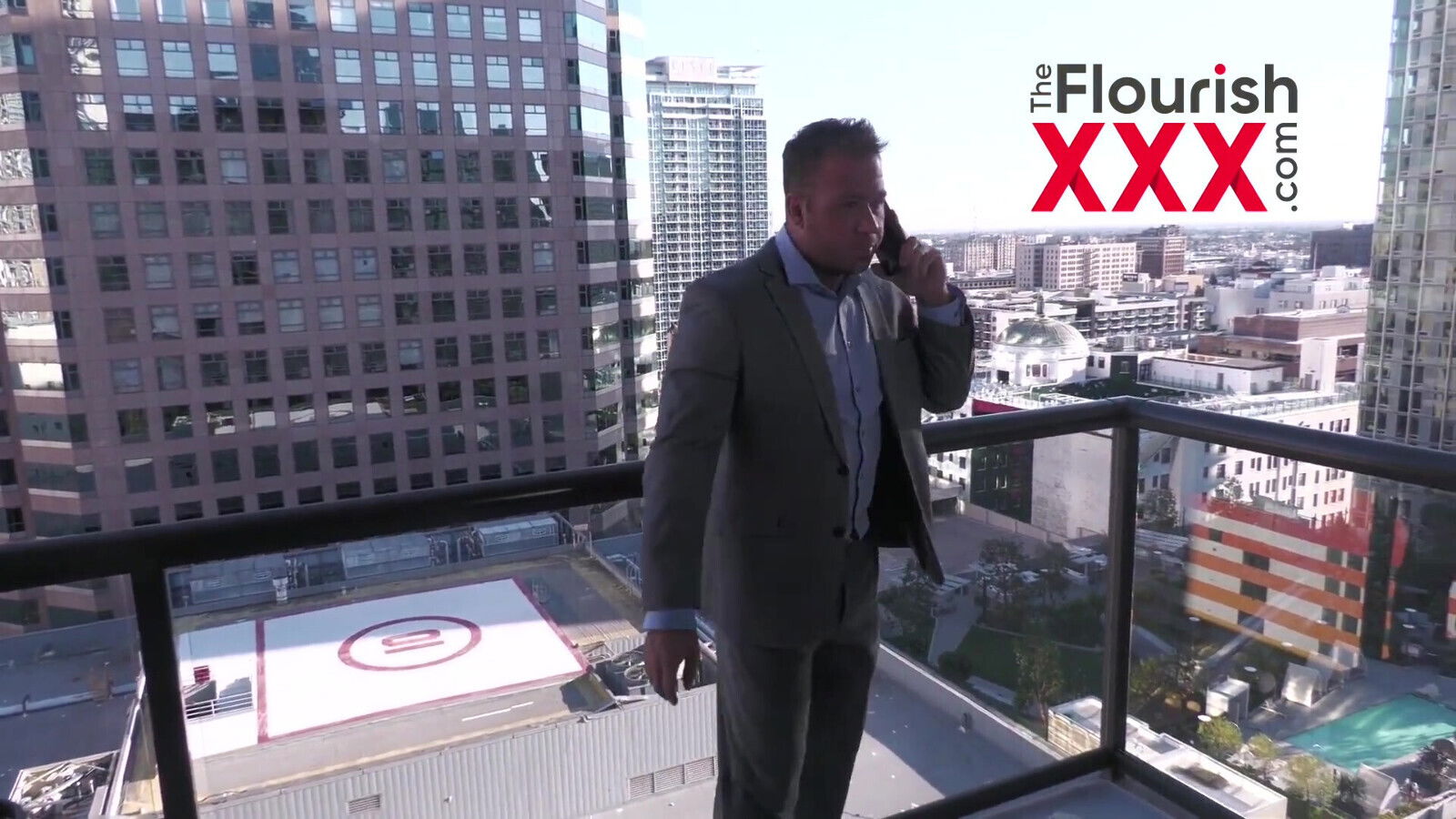 Chad White Balcony shower competition with Keira Croft