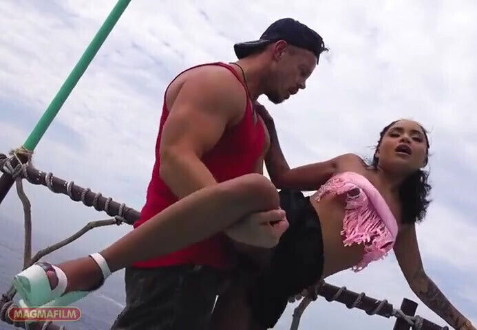 Mexican Girl with Small Titties Trimmed Bush