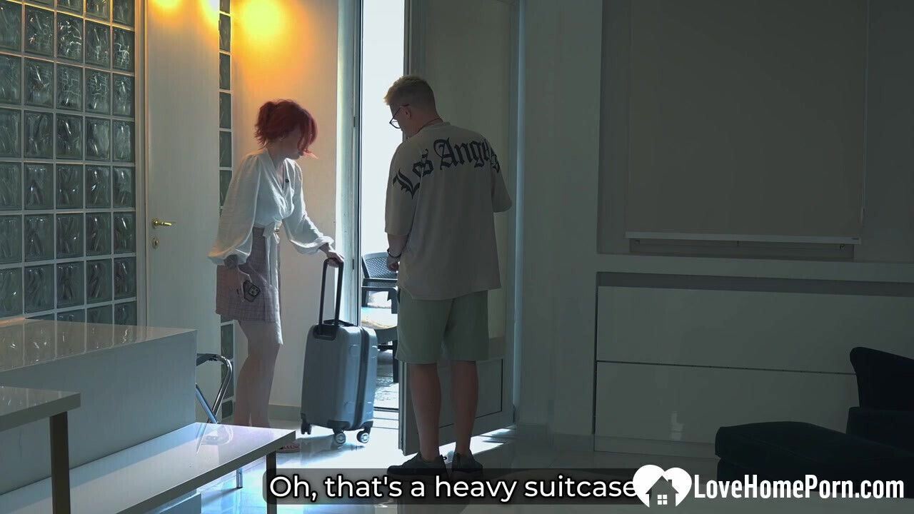 Watching stepmom before fucking