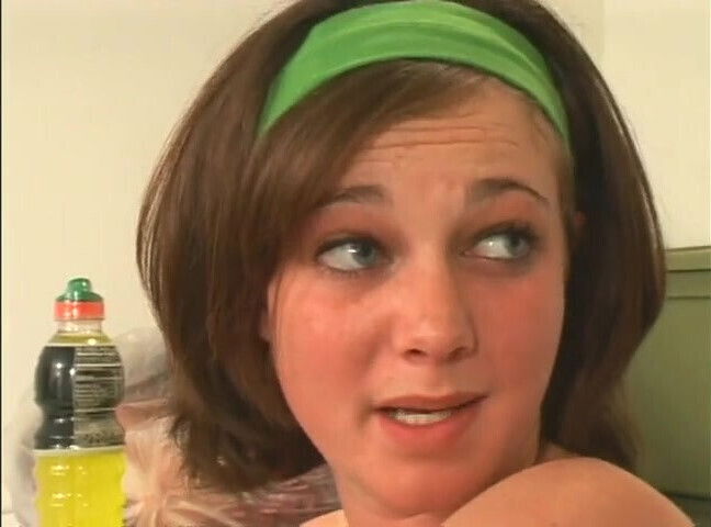 Lesbians pussy licking kissing dildo play office