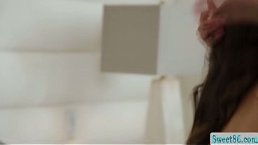 Eating while toying this horny