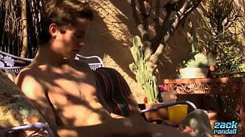 ZackRandall: Handsome Derrick Dickem Strokes Juicy Under