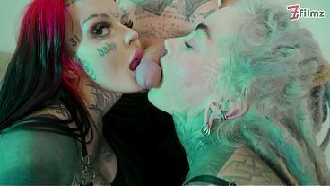 Tattoo Sluts Gaping holes rough Foursome &amp_