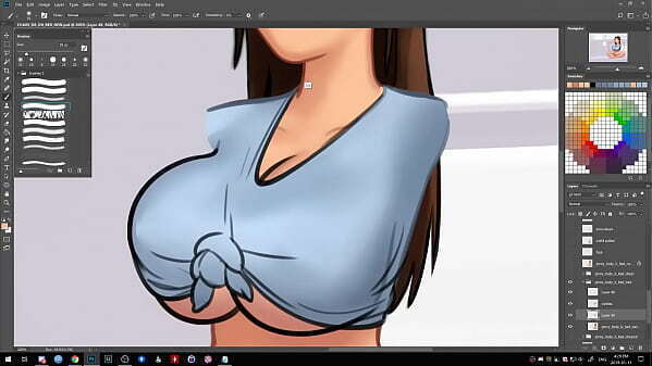 Stream Picarto DarkCookie Summertime Saga (2019.01.11)