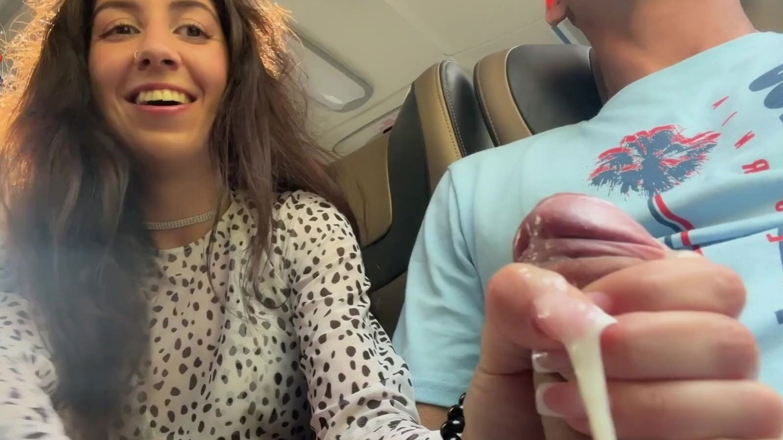 Small-titted Brunette Hottie Notices Tourist Wanking Decided Help