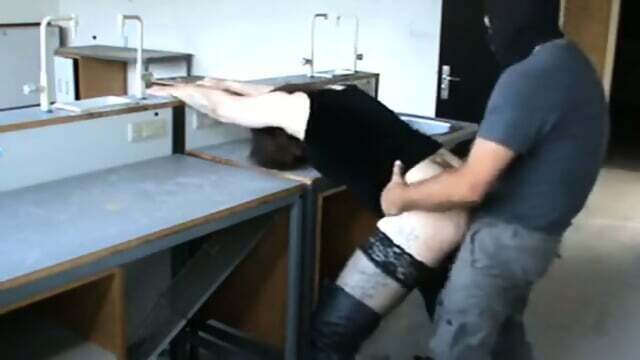 Crossdresser Gets Rough Amateur Fuck