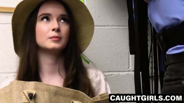 Hazel Moore gets pounded by officer Dorian Del Isla