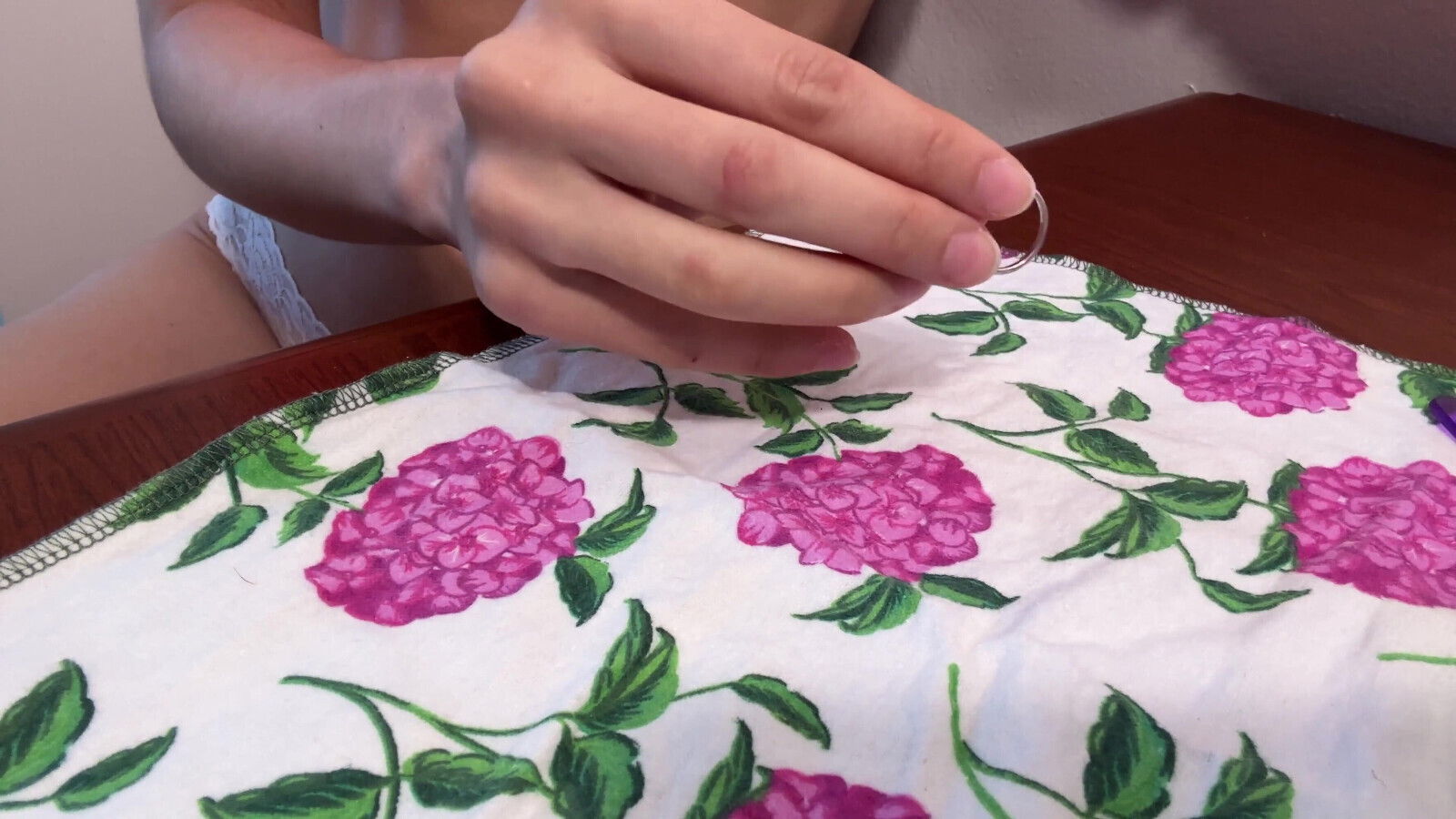 Hands Close-up: Filing, Buffing, Rings Try-on