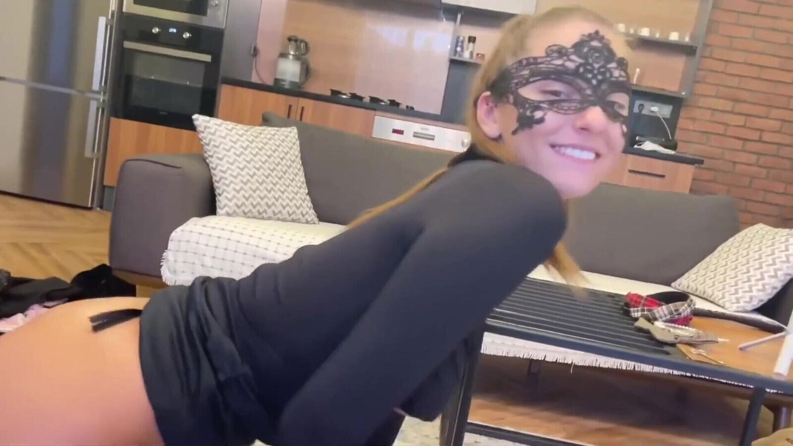 Backstage Sex with 18yo Brunette Teen Angel - POV Sex