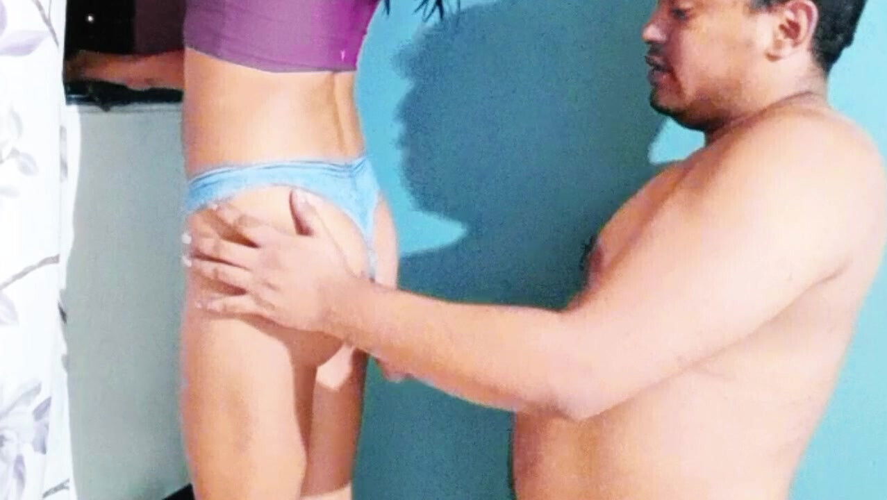 How delicious my half-brother's pervert sucks my pussy