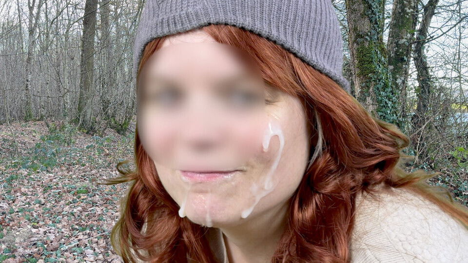 I suck a stranger in the woods (miss caress)