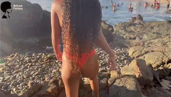 Brazilian Beauty Has Fun at the Beach and Ends Up in Bed with Her Husband&rsquo_s Friend