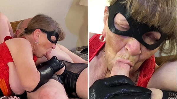 Granny Carmen'_s Elastigirl: Superhero Girl Cock Sucker