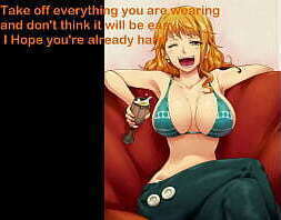 Nami hentai JOI ENGLISH