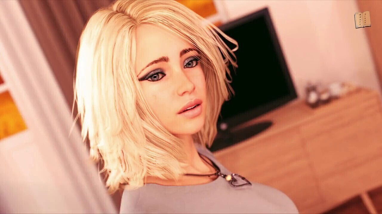 A O A Academy featuring first-timer big tit blondes and hot brunettes in a steamy visual novel