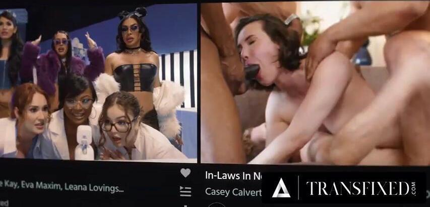 TRANSFIXED - Petite Babe Melody Marks Gets Hot Creampie By Her Trans Neighbor Gray Perrier