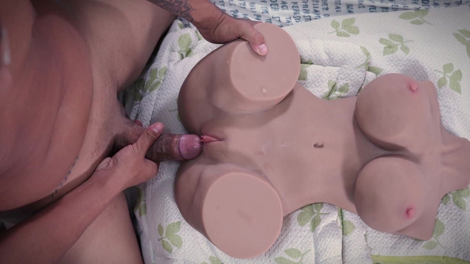 Ordered him this sex doll so he can finally learn how to fuck