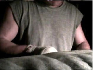 Straight guys feet on webcam #519