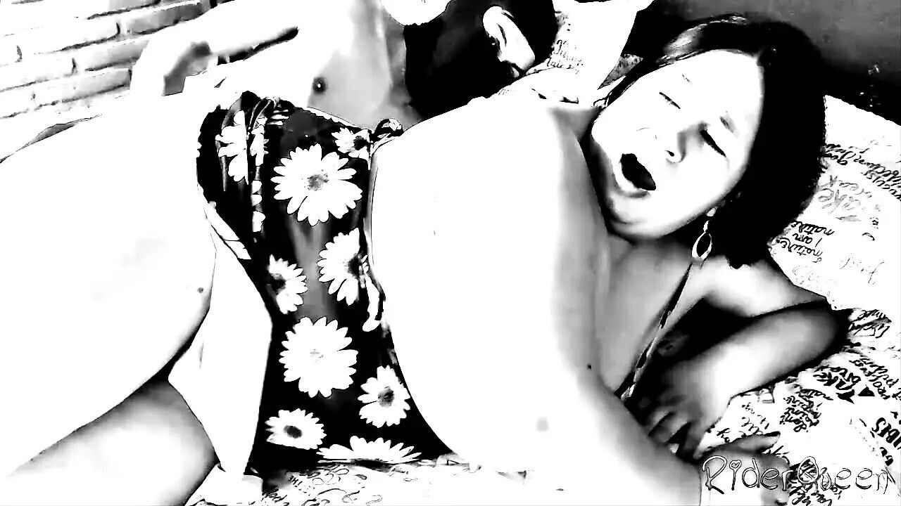 BBW Milf receives sex at home by surprise and consent B-W