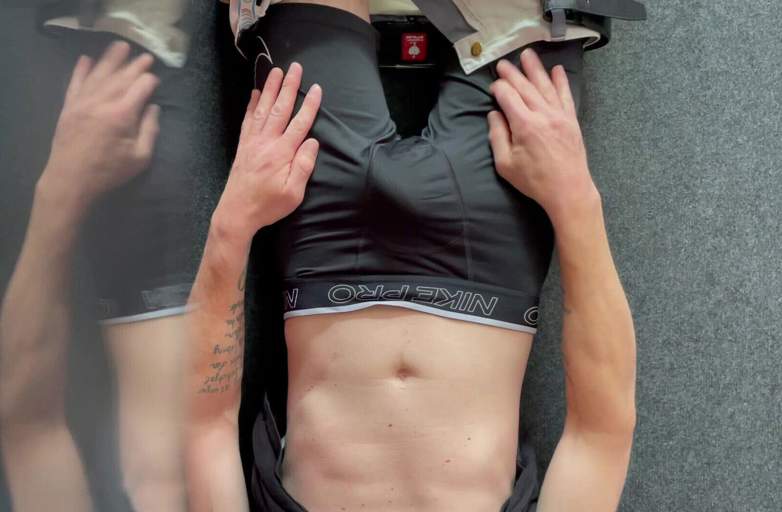 Fast Wix at Work in Nike Shorts