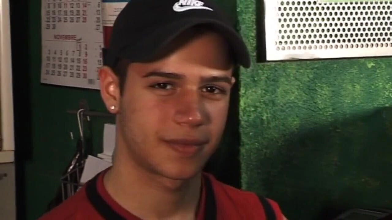 Hard session in glory holes to cum