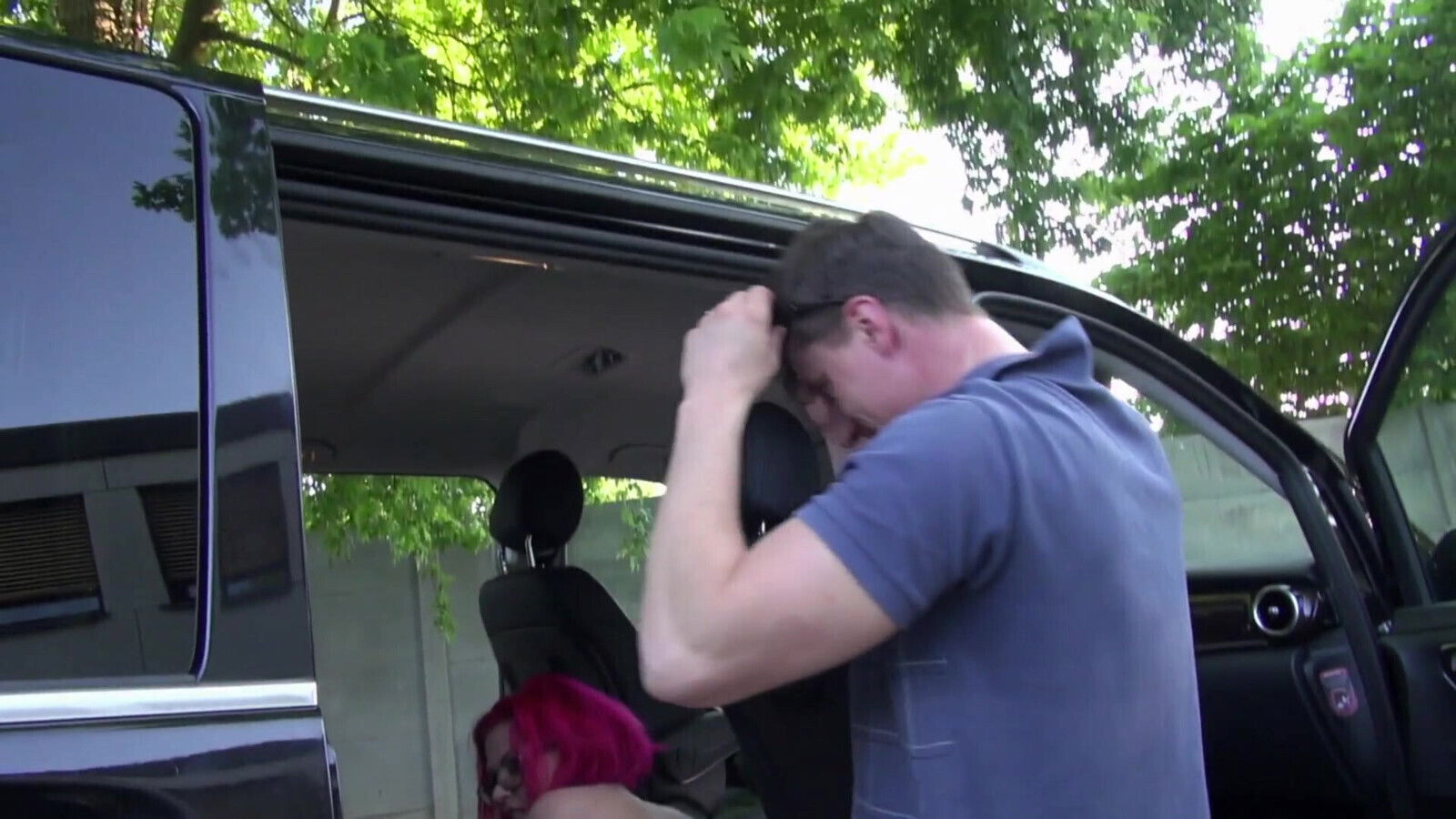 Lovely tattooed redhead gets a warm load in her mouth