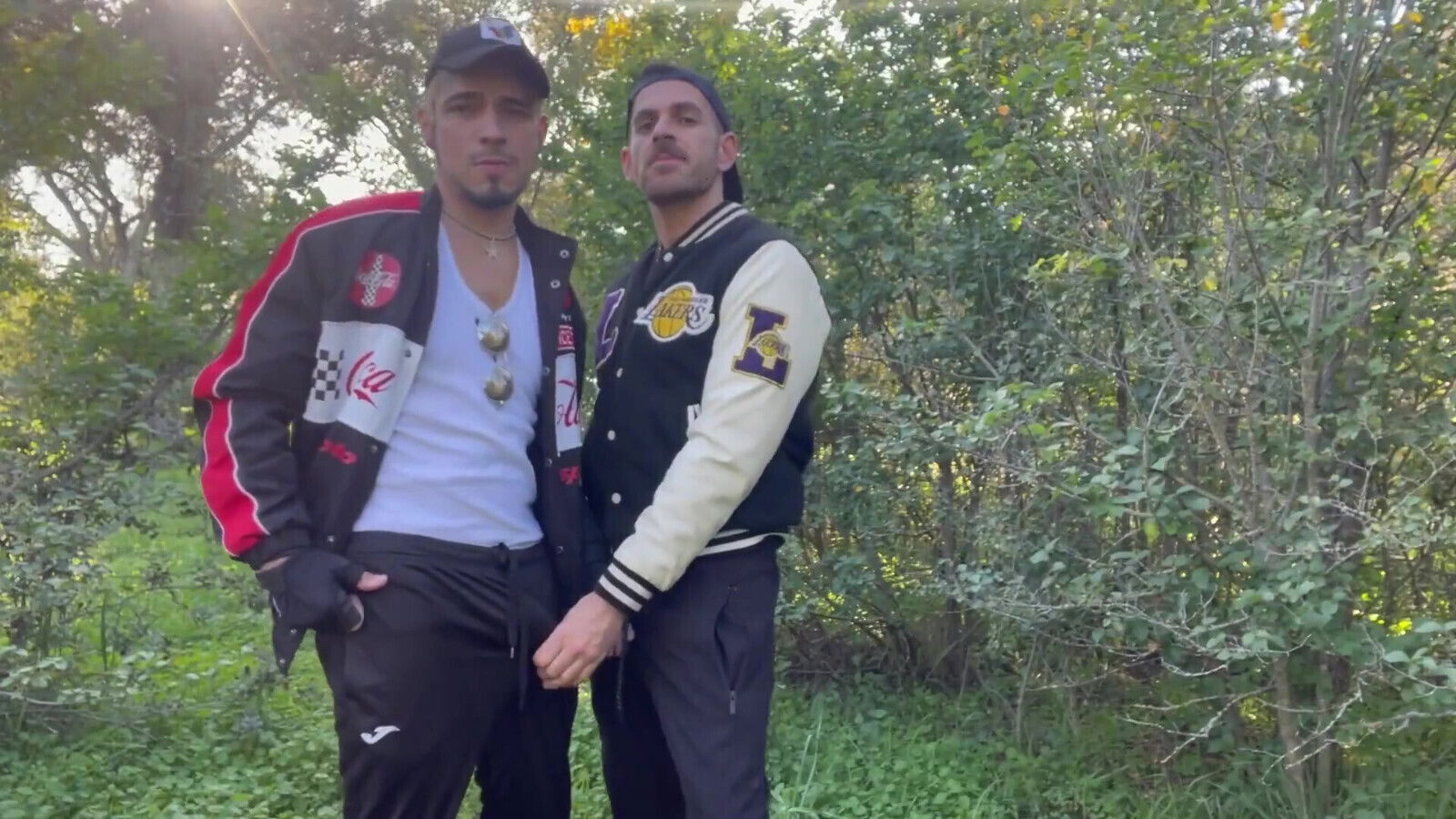 Xiscoxx Playing with Leo Bulgari in the Forest