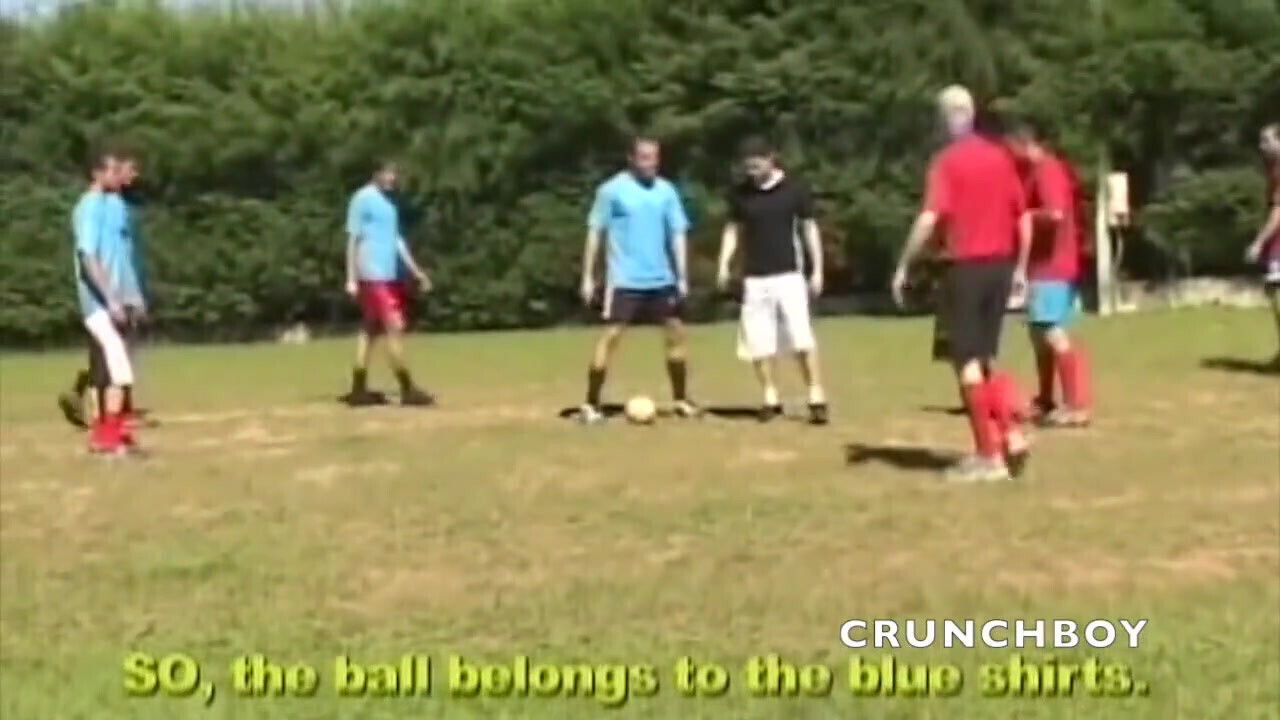 Straight footballers from Praha fucking raw outdoor